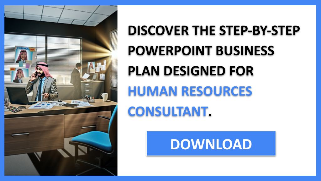 Business Plan Example for Human Resources Consultant - Human Resources Consultant Business Plan- CTA2