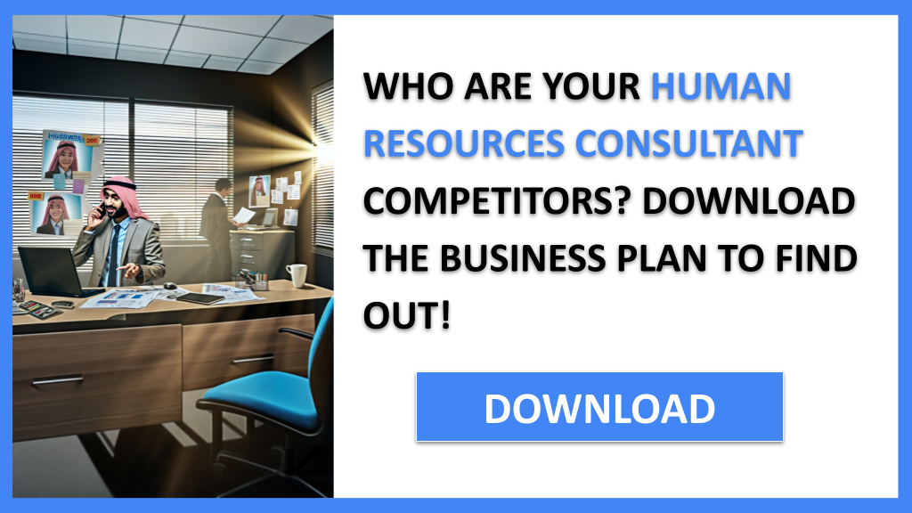 Business Plan Example for Human Resources Consultant - Human Resources Consultant Competition Study- CTA1