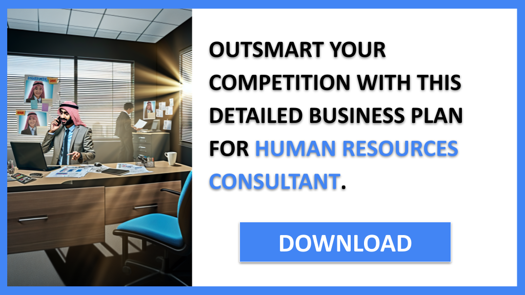 Business Plan Example for Human Resources Consultant - Human Resources Consultant Competition Study- CTA3