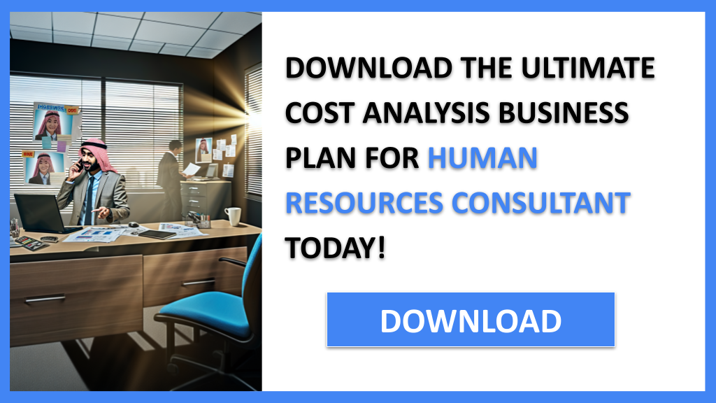 Business Plan Example for Human Resources Consultant - Human Resources Consultant Costs- CTA3