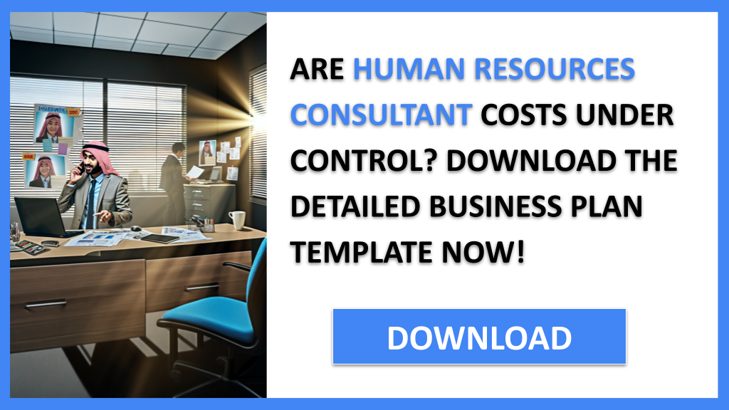 Business Plan Example for Human Resources Consultant - Human Resources Consultant Costs- CTA1