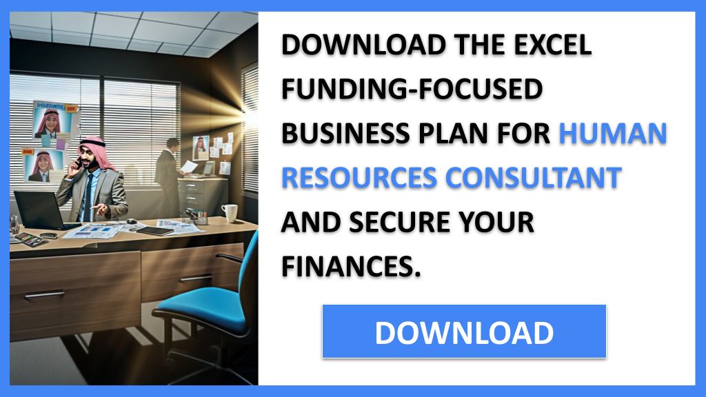 Business Plan Example for Human Resources Consultant - Human Resources Consultant Funding Options- CTA2