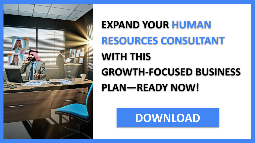 Business Plan Example for Human Resources Consultant - Human Resources Consultant Growth Strategy- CTA3