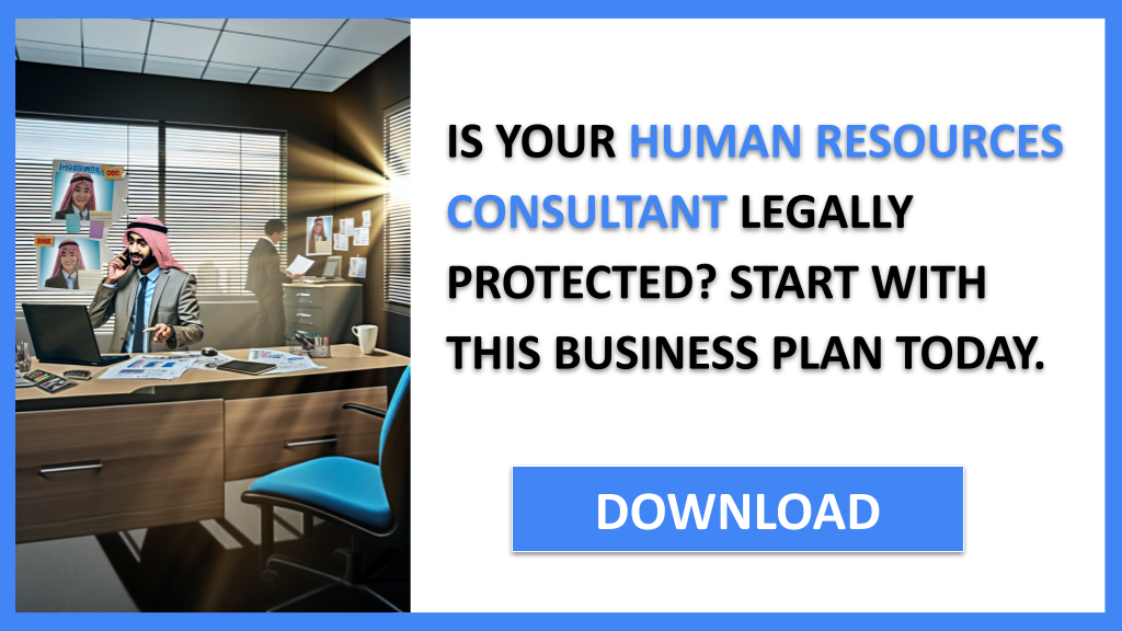 Business Plan Example for Human Resources Consultant - Human Resources Consultant Legal Considerations- CTA1