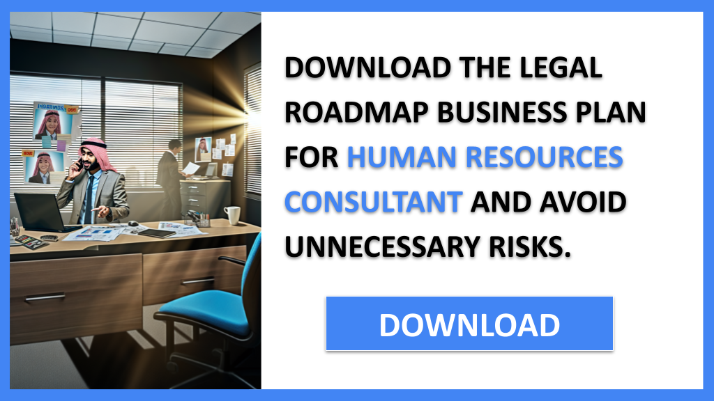 Business Plan Example for Human Resources Consultant - Human Resources Consultant Legal Considerations- CTA2