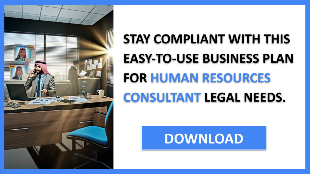 Business Plan Example for Human Resources Consultant - Human Resources Consultant Legal Considerations- CTA3
