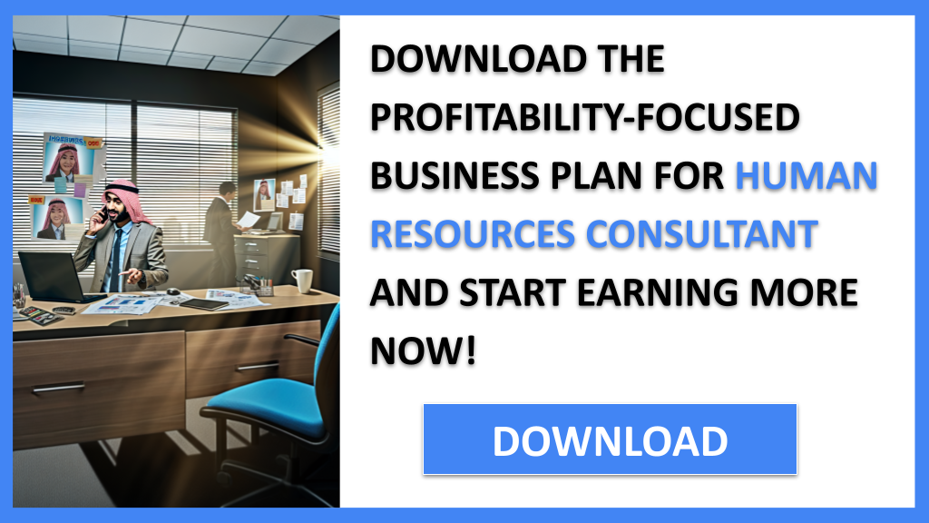 Business Plan Example for Human Resources Consultant - Human Resources Consultant Profitability- CTA3