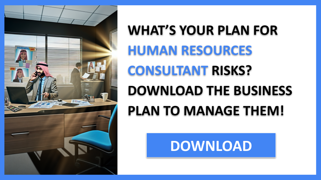 Business Plan Example for Human Resources Consultant - Human Resources Consultant Risk Management- CTA1