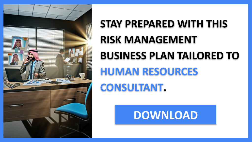 Business Plan Example for Human Resources Consultant - Human Resources Consultant Risk Management- CTA3