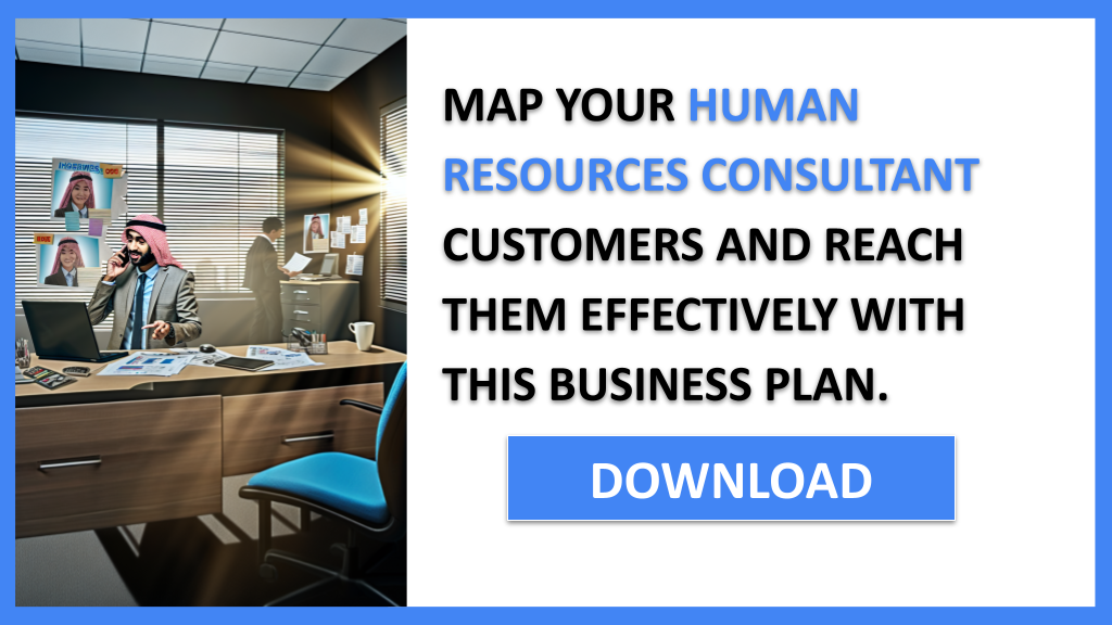 Business Plan Example for Human Resources Consultant - Human Resources Consultant Customer Segments- CTA3