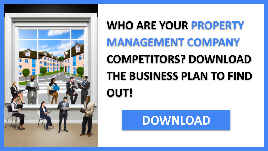 Business Plan Example for Property Management Company - Property Management Company Competition Study- CTA1