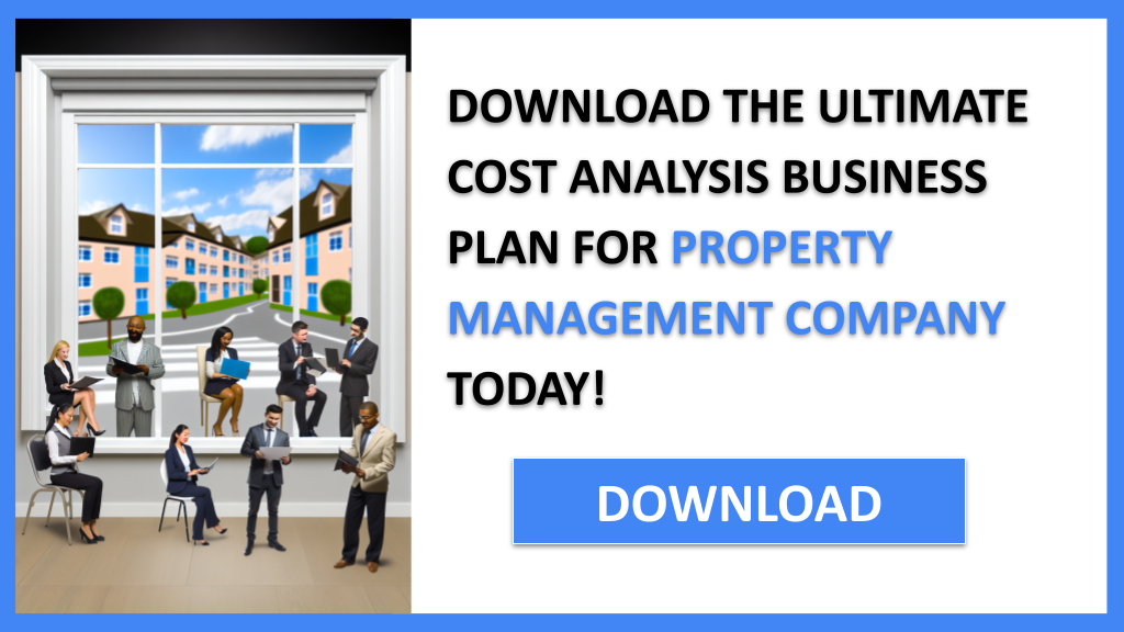 Business Plan Example for Property Management Company - Property Management Company Costs- CTA3