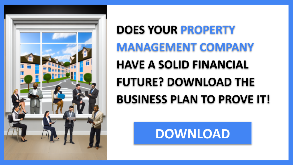 Business Plan Example for Property Management Company - Property Management Company Financial Plan- CTA1