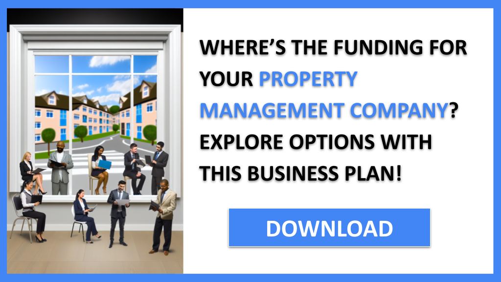 Business Plan Example for Property Management Company - Property Management Company Funding Options- CTA1