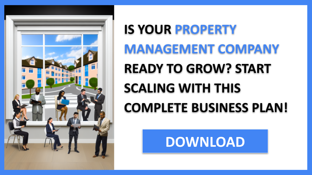 Business Plan Example for Property Management Company - Property Management Company Growth Strategy- CTA1