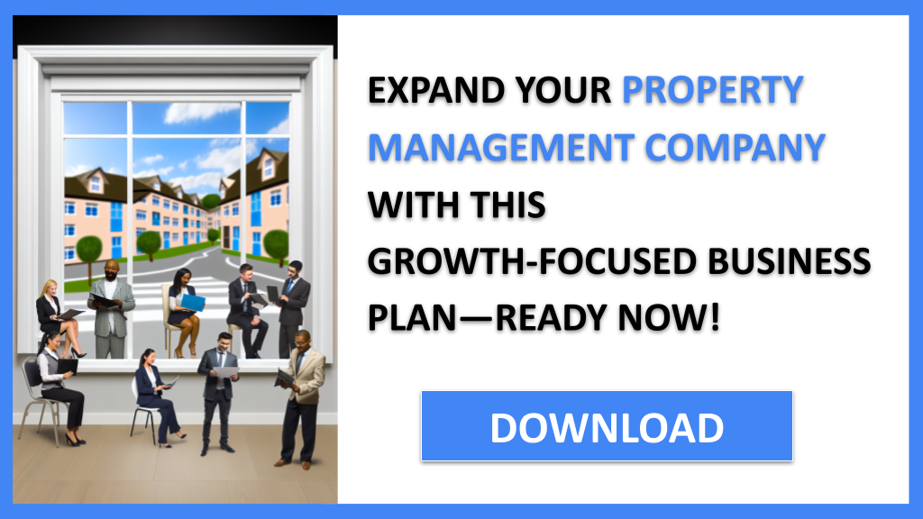 Business Plan Example for Property Management Company - Property Management Company Growth Strategy- CTA3