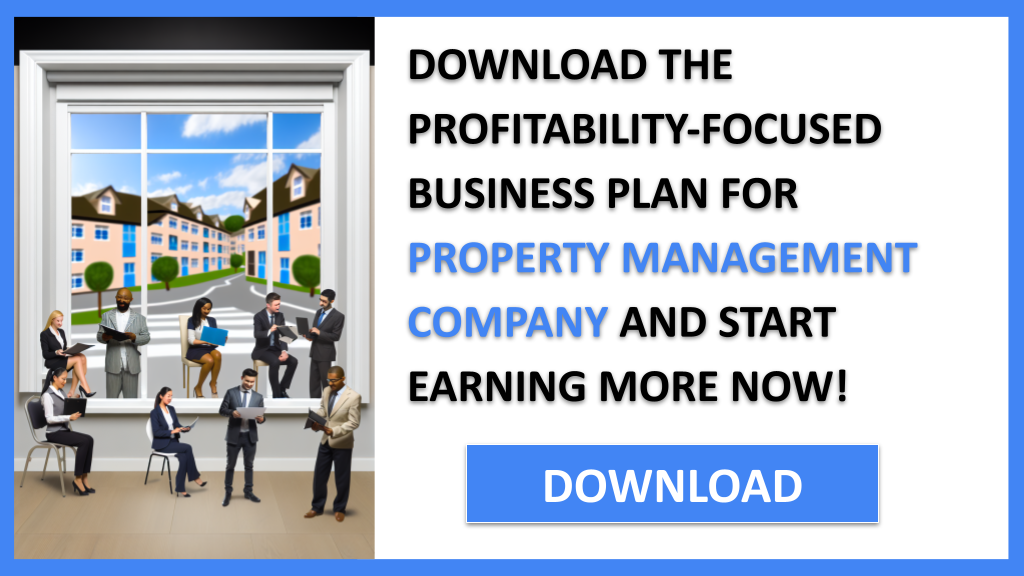 Business Plan Example for Property Management Company - Property Management Company Profitability- CTA3