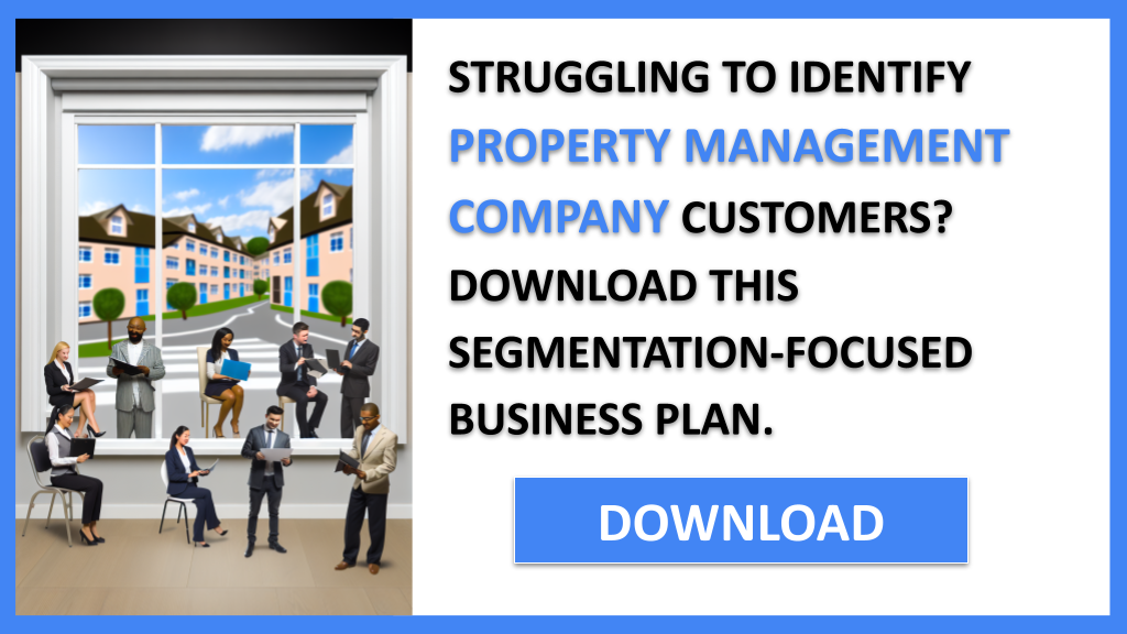 Business Plan Example for Property Management Company - Property Management Company Customer Segments- CTA1