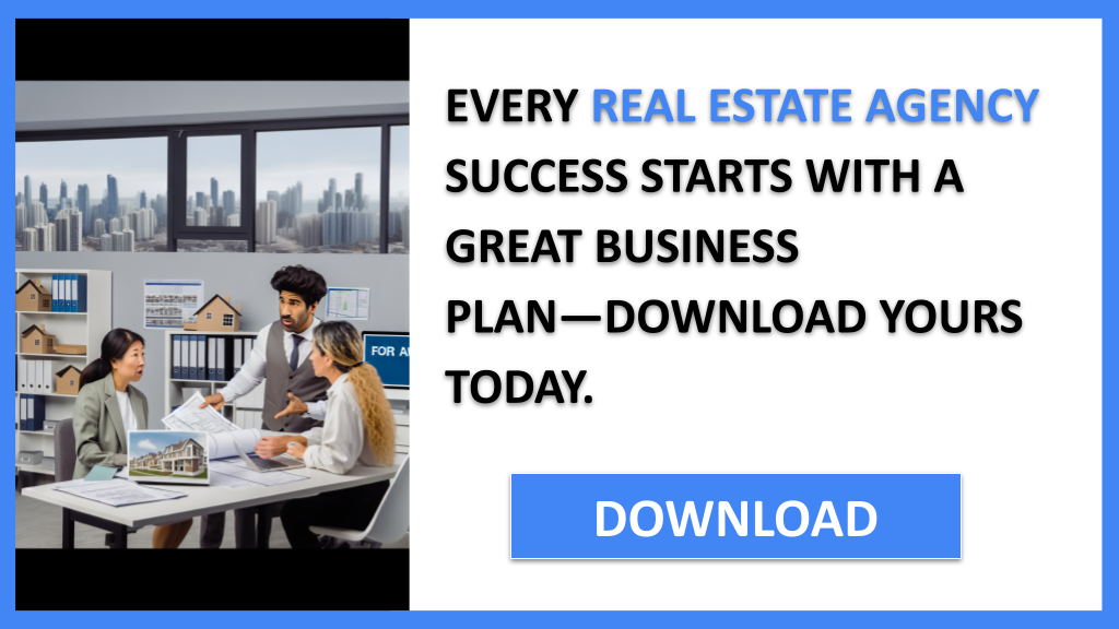 Business Plan Example for Real Estate Agency - Real Estate Agency Business Plan- CTA1