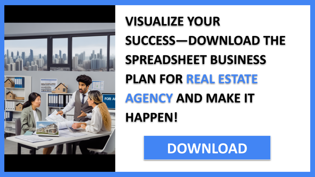 Business Plan Example for Real Estate Agency - Real Estate Agency Business Plan- CTA3