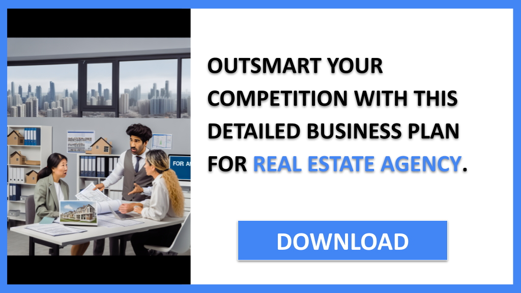 Business Plan Example for Real Estate Agency - Real Estate Agency Competition Study- CTA3