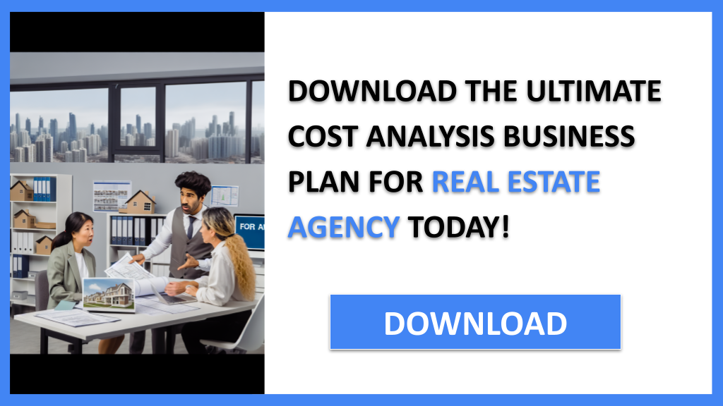 Business Plan Example for Real Estate Agency - Real Estate Agency Costs- CTA3