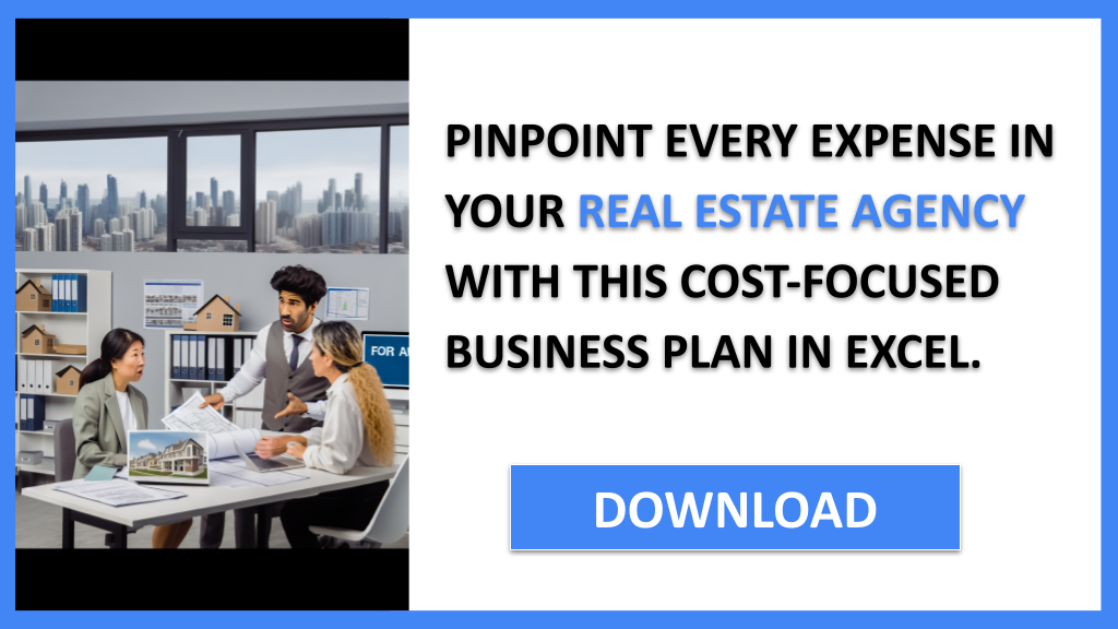 Business Plan Example for Real Estate Agency - Real Estate Agency Costs- CTA2
