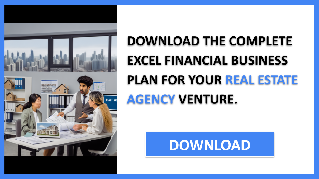 Business Plan Example for Real Estate Agency - Real Estate Agency Financial Plan- CTA2