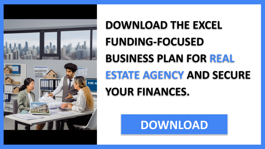 Business Plan Example for Real Estate Agency - Real Estate Agency Funding Options- CTA2