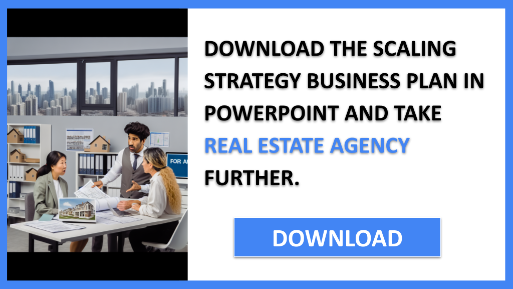 Business Plan Example for Real Estate Agency - Real Estate Agency Growth Strategy- CTA2