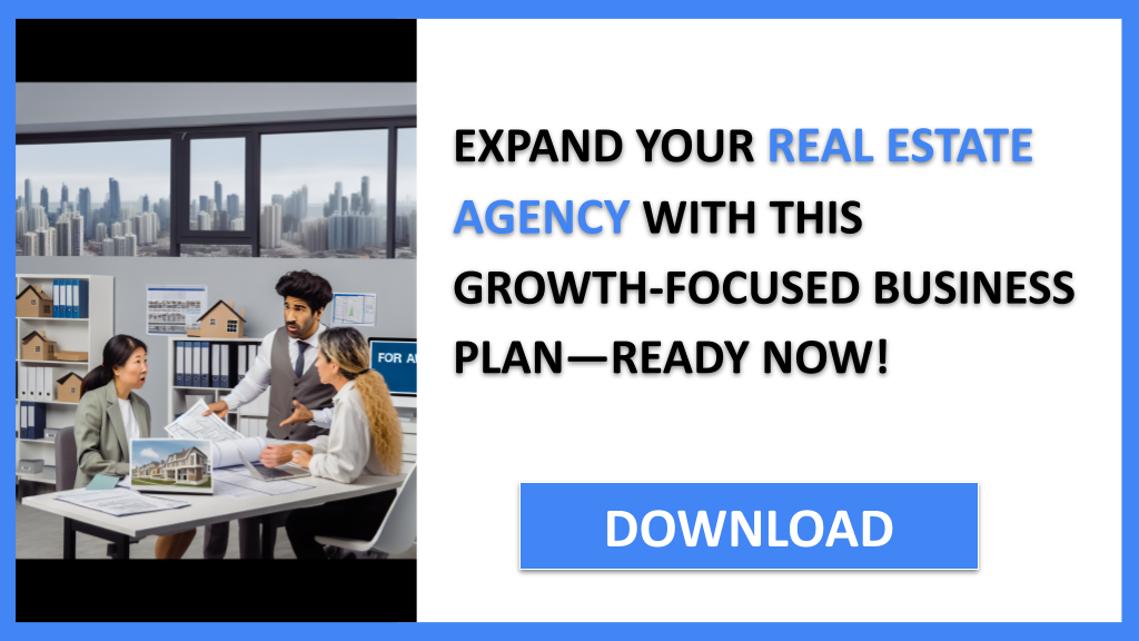 Business Plan Example for Real Estate Agency - Real Estate Agency Growth Strategy- CTA3