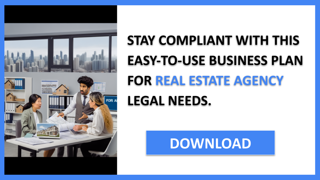 Business Plan Example for Real Estate Agency - Real Estate Agency Legal Considerations- CTA3