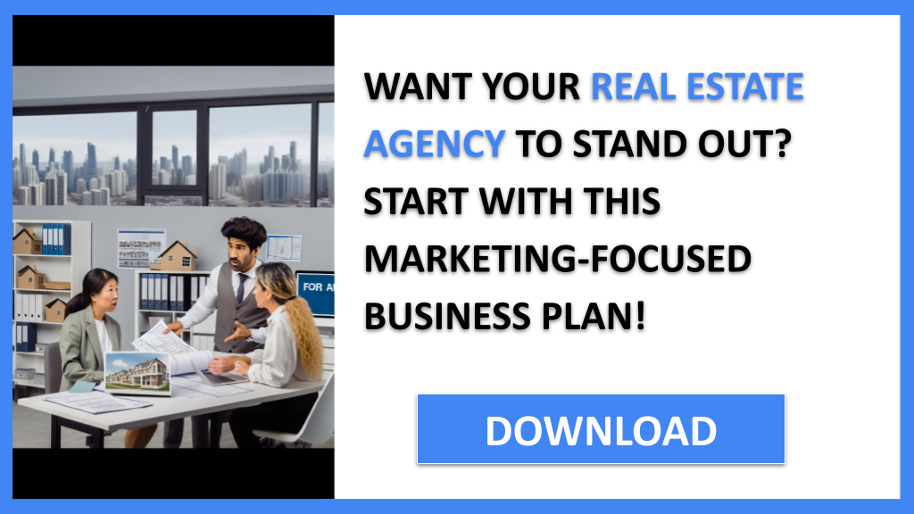 Business Plan Example for Real Estate Agency - Real Estate Agency Marketing Plan- CTA1