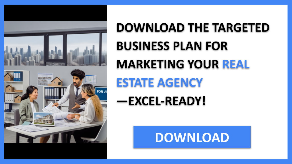 Business Plan Example for Real Estate Agency - Real Estate Agency Marketing Plan- CTA2