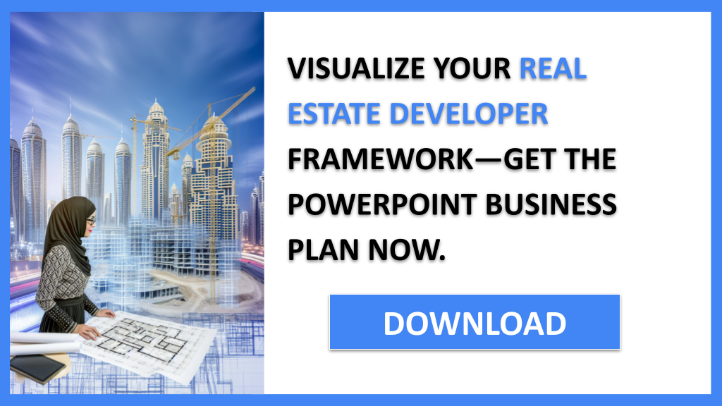Business Plan Example for Real Estate Developer - Real Estate Developer Business Model Canvas- CTA3