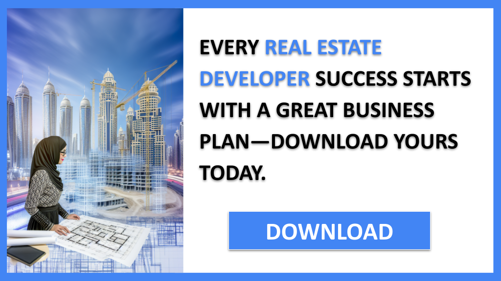 Business Plan Example for Real Estate Developer - Real Estate Developer Business Plan- CTA1