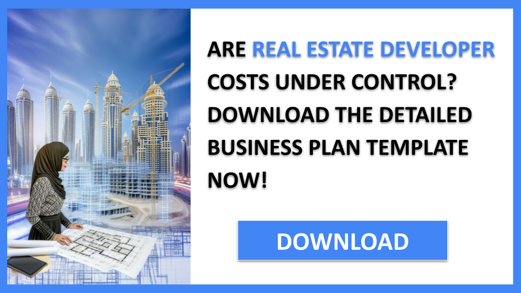 Business Plan Example for Real Estate Developer - Real Estate Developer Costs- CTA1
