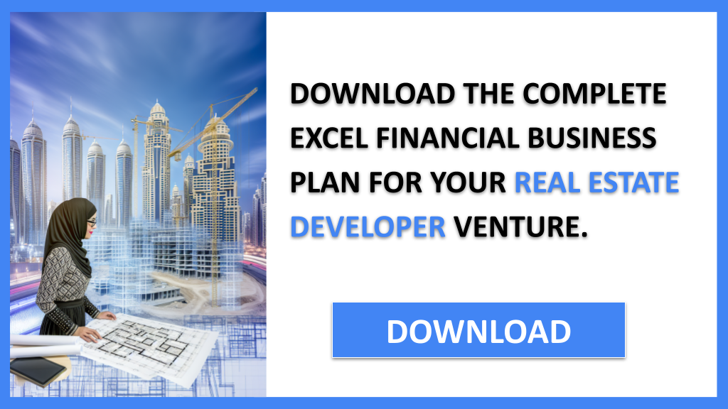 Business Plan Example for Real Estate Developer - Real Estate Developer Financial Plan- CTA2