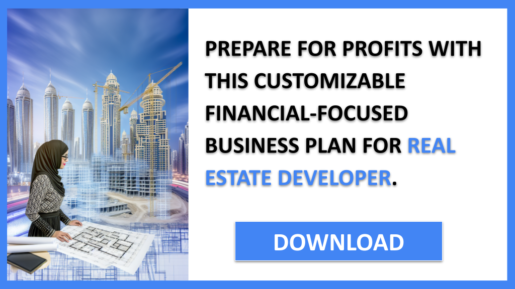 Business Plan Example for Real Estate Developer - Real Estate Developer Financial Plan- CTA3