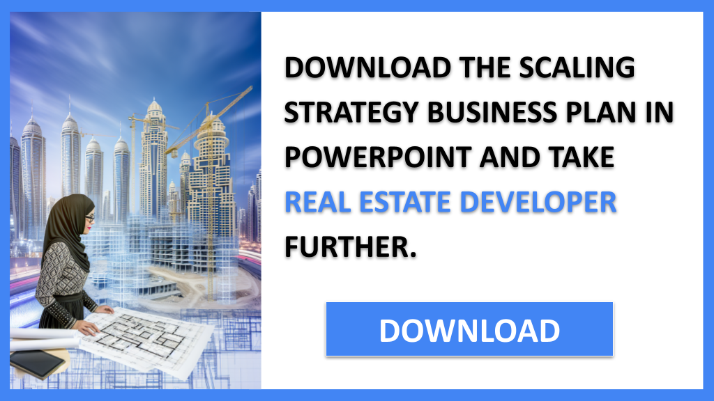 Business Plan Example for Real Estate Developer - Real Estate Developer Growth Strategy- CTA2