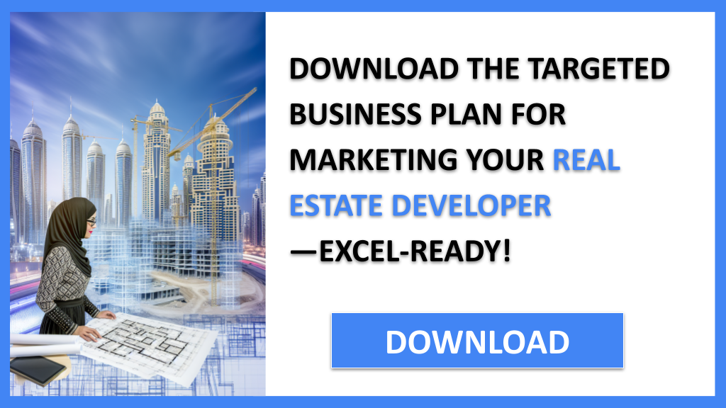 Business Plan Example for Real Estate Developer - Real Estate Developer Marketing Plan- CTA2