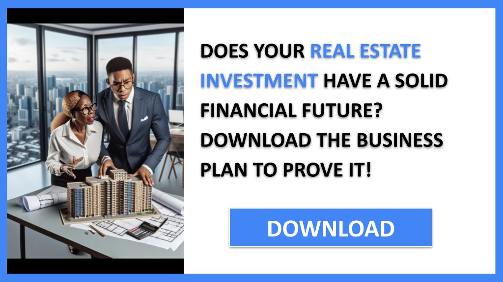 Business Plan Example for Real Estate Investment - Real Estate Investment Financial Plan- CTA1