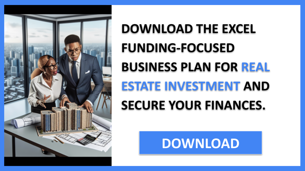 Business Plan Example for Real Estate Investment - Real Estate Investment Funding Options- CTA2