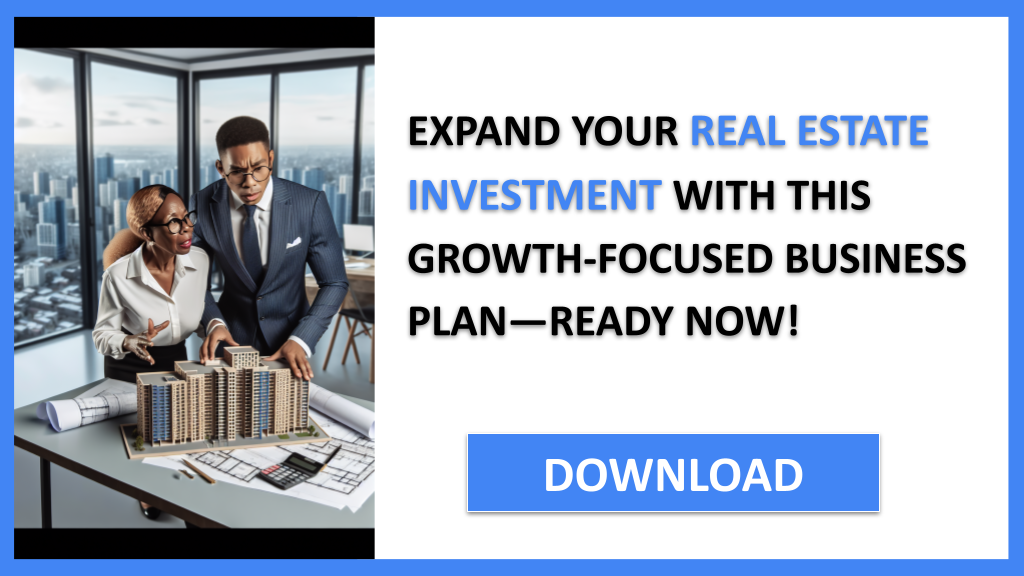 Business Plan Example for Real Estate Investment - Real Estate Investment Growth Strategy- CTA3