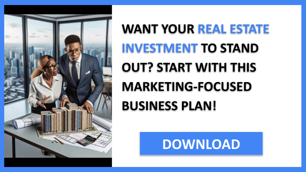Business Plan Example for Real Estate Investment - Real Estate Investment Marketing Plan- CTA1