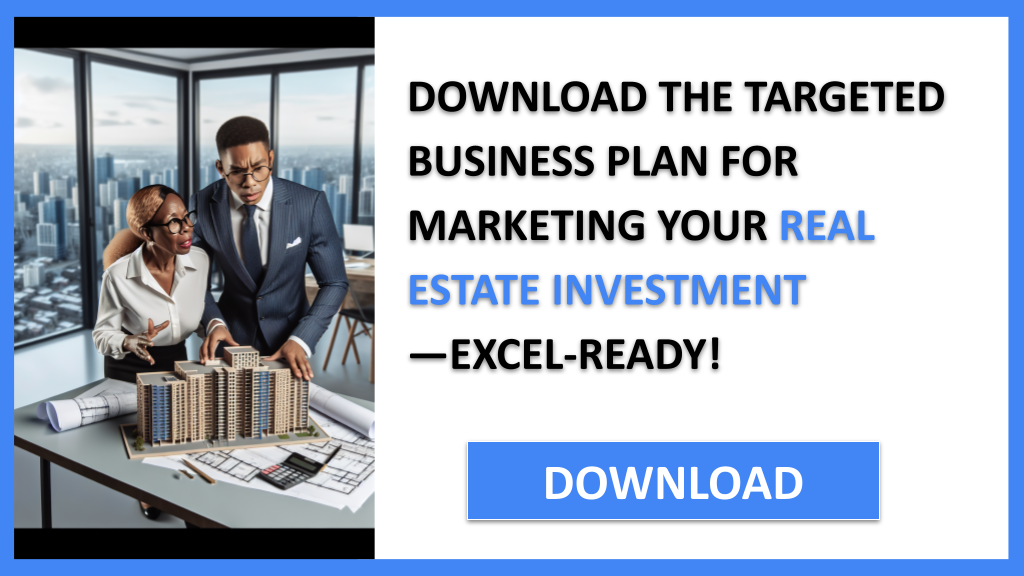 Business Plan Example for Real Estate Investment - Real Estate Investment Marketing Plan- CTA2