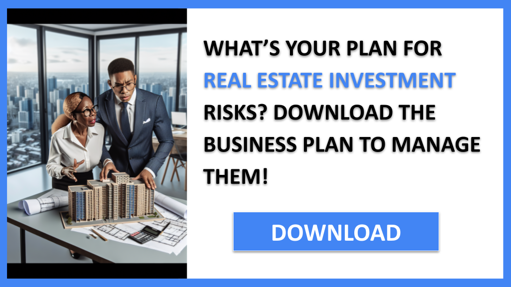 Business Plan Example for Real Estate Investment - Real Estate Investment Risk Management- CTA1