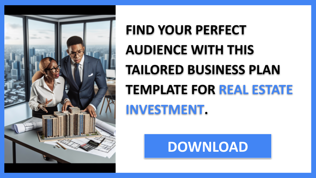 Business Plan Example for Real Estate Investment - Real Estate Investment Customer Segments- CTA2