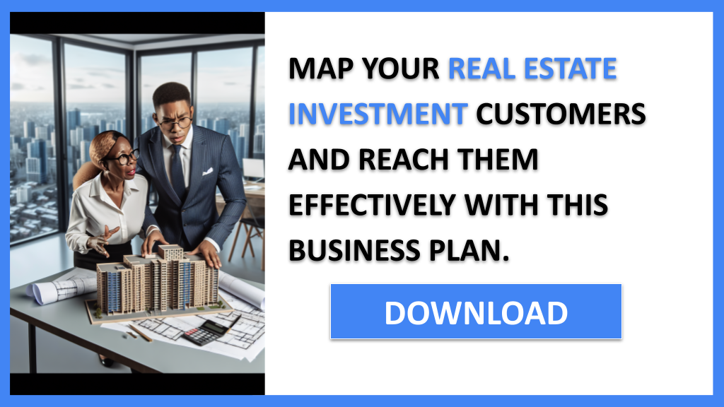 Business Plan Example for Real Estate Investment - Real Estate Investment Customer Segments- CTA3