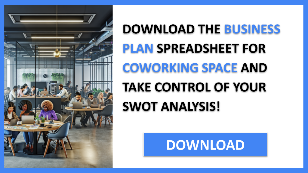 Business Plan Example for Coworking Space - Coworking Space SWOT Analysis- CTA3